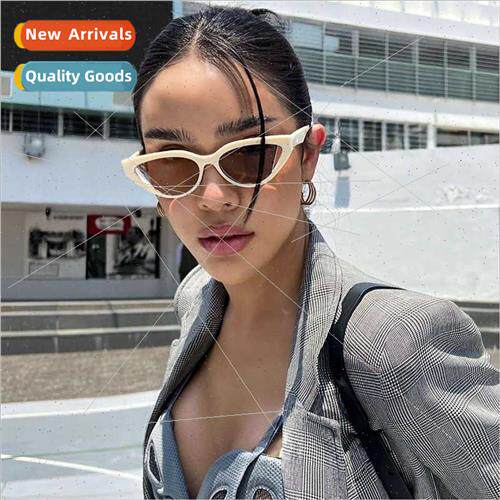 new retro cat eye small frame sunglasses personalized dazzle