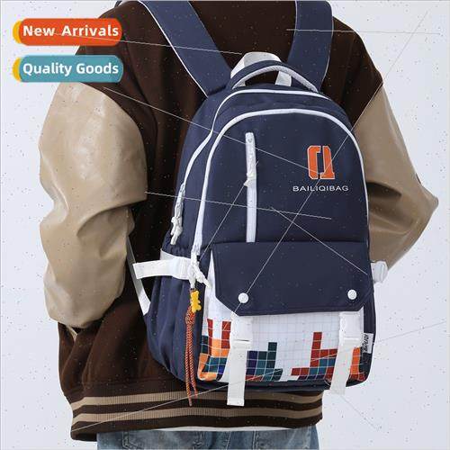 Schoolbag junior girls large capacy Japan simple versatile s