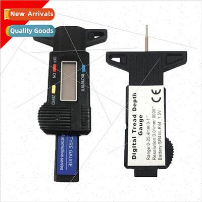Plastic electronic digal display tire ad depth gauge 0-25mm