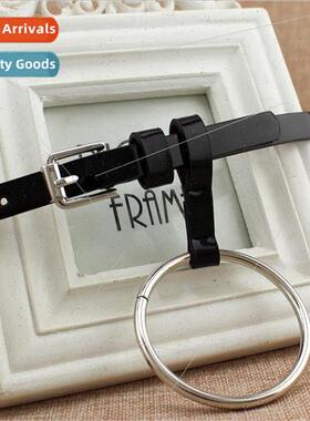 Spring Summer  personalized large circle Ms. PU belt fashion