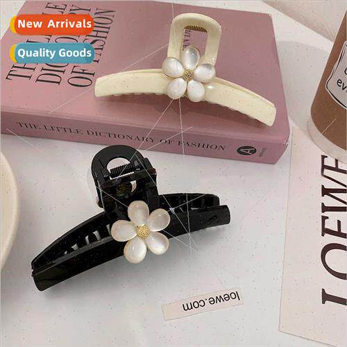 Summer Flower Hair Clip Temperament Grab Clip Large Back Hea