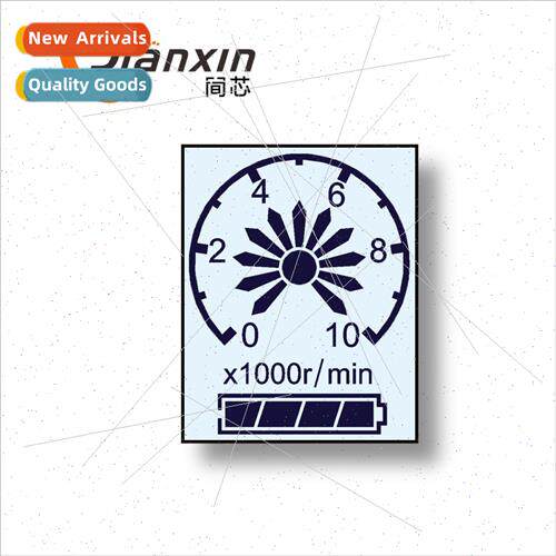 Digal display LCD small appliances LCD whe background black