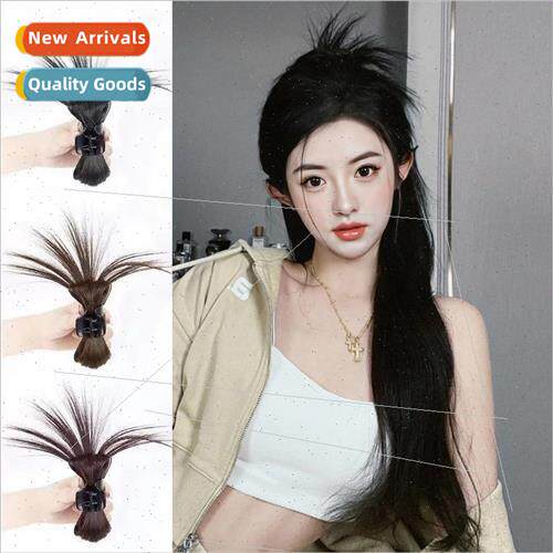 Chicken Nest Marble Head Wig Female Grab Clip Chicken Hair S