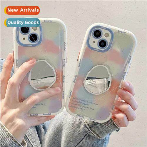 Geometric Colorful Graffiti IPhone14/14ProMax Makeup Mirror
