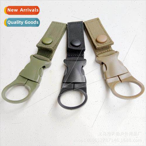 Outdoor tactical belt nylon webbing water bottle hook buckle