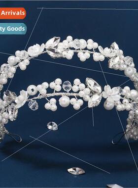 Wedding dress accessories jewelry rhinestone flowers pearl b