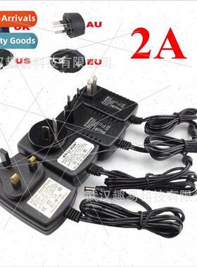 U.S.-British  AC100-240V to DC12V Foot 2A current Power Adap