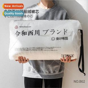 fall quilt class cotton down core warm B02 spring Japan