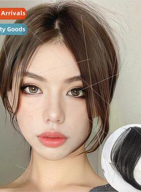 Eight air bangs wig female French hair extensions natural ce