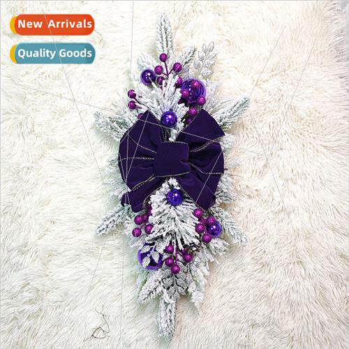 2023 Christmas staircase garlstaircase decoration hanging de