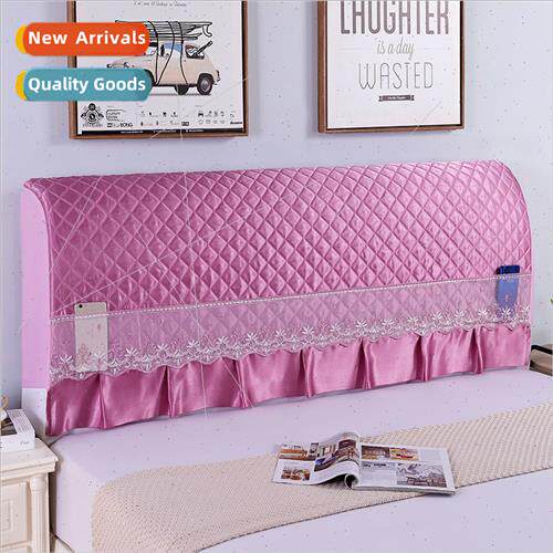 Elastic soft package thickened bed head cover laminated cott