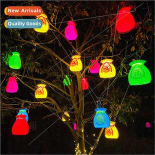 led3D lucky bag hanging e lights outdoor new year set projec