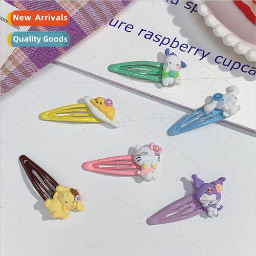Korea cute colorful bangs clip cartoon hairpin ltle girl bb