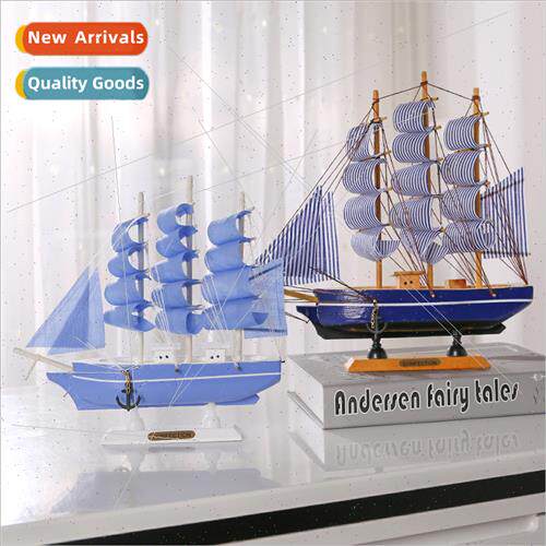 Scandinavian creative sailboat ornaments home office desk de