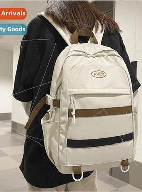 Schoolbag female large capacy middle school students shoulde