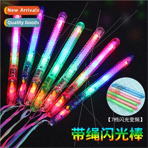Large transparent flash stick colorful glow stick water wave