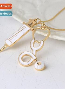Accessories Europe film  s doctor syringe stethoscope neckla
