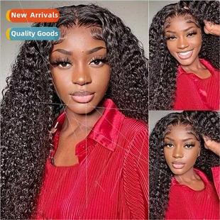 Europe Fashion Front Lace Small Curly Wigs African Winding T