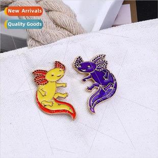 mple versatile cartoon brooch niche ins dinosaur clothing ac