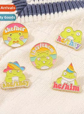 Europe Uned States personaly creative cartoon frog set creat