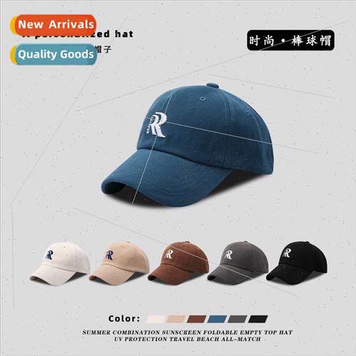 Baseball cap mens outdoor sunscreen versatile sun hat simple