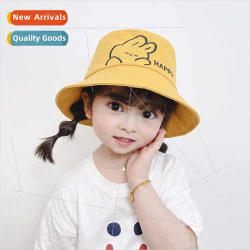 Baby hat cute summer sun hat girls big brim hat boys fisherm