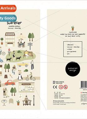 Korea walk dog 1127 slow life shopping rest waterproPVC deco