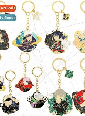 Spellback Battle Keychain Gojo Goho Black Kei Dog Rolled Spi