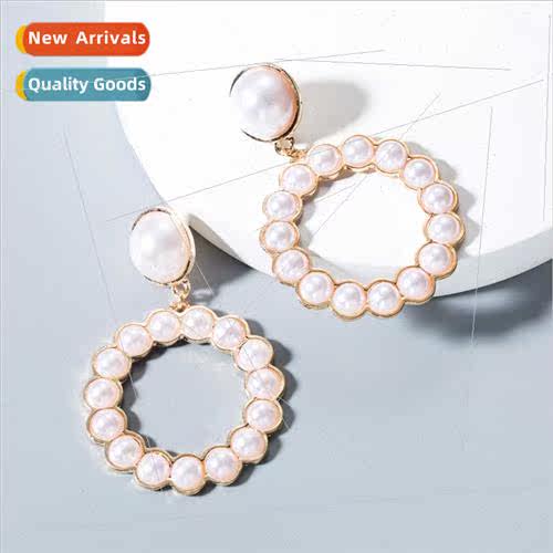 earrings earrings Europe hundred simple earrings pearl earri