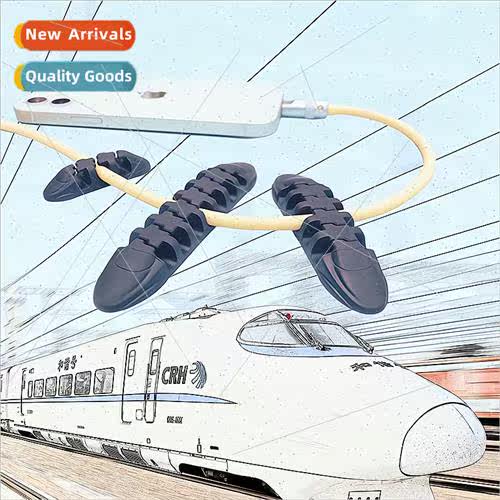 mple self-adhesive cable fixer data cable fixed cable organi
