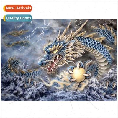 New Chinese domineering dragon diamond painting modern livin
