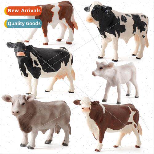 al children solid simulation animal model cow cow pasture so