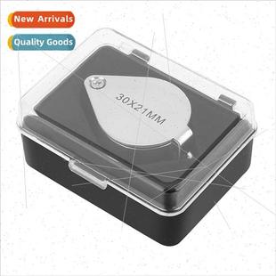 lver Folding Jewelry 30X Identification Metal Antique Full