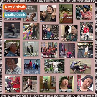 50 Funny Auntie Emoticon Stickers Student ery WaterproDecora