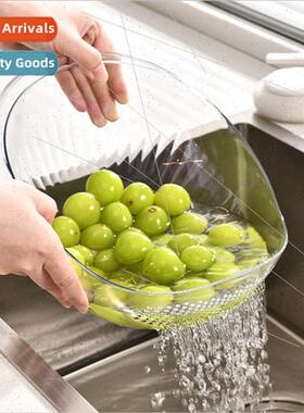 Kchen multifunctional panning basket rice washing sieve rice