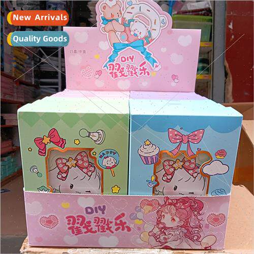 Children handmade DIY poking prodding toys cute cartoon chil