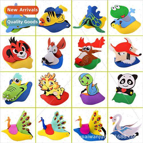 Kindergarten permance area props children small animal headd