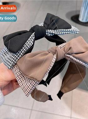 Autumn Korea retro kilobird ins large double color-blocking