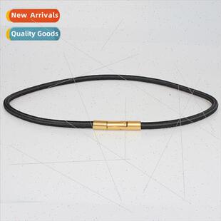 Fashion Artistic Beauty Metal Pressure Buckle Women Pleated