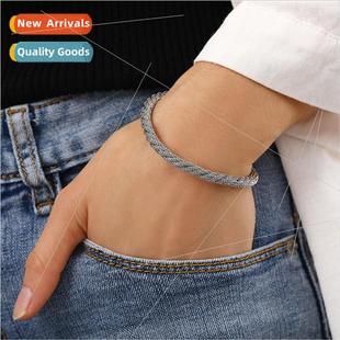 tanium steel hand new jewelry plated men gold Europe vacuum