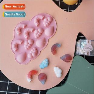 Chocolate licone Cream Rainbow Pudd Ice 150 Cake Clouds Mold