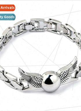 Bracelet Deathly Hallows Bracelet snitch gold necklace gold