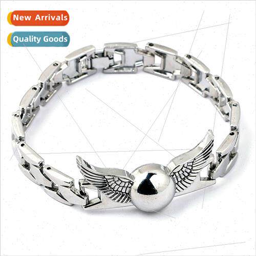 Bracelet Deathly Hallows Bracelet snitch gold necklace gold