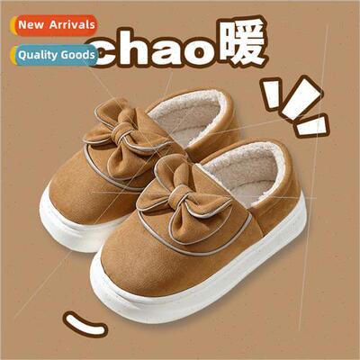 Autumn and winter indoor home cotton shoes womens padded thi