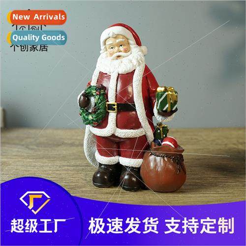 Father Christmas toy resin ornament room living room Christm