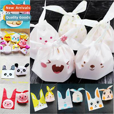 New cute rabb ears bags small yellow duck candy cookie bags