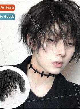 Wig men smoldering hot men hairhandsome tinfoil hot Japan sh