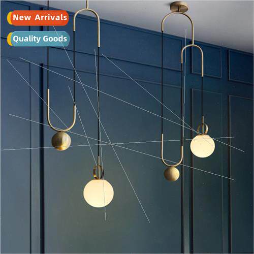 Scandinavian dining room chandelier industrial creative pers