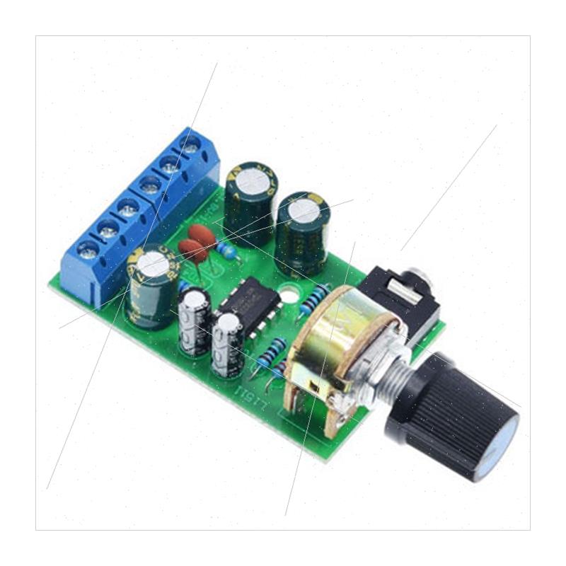 TDA2822M Amplifier Board 2.0 Stereo DC Amplifier Board Porta