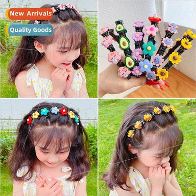 Children braided hair bands summer broken hair artifacts pre